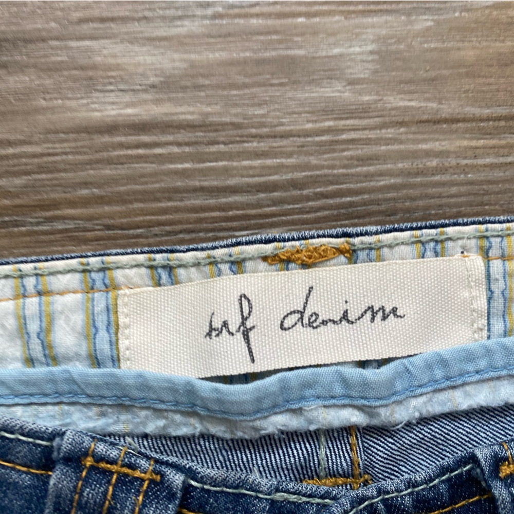 BRF Blue and Navy Jeans/ woman’s size 4 - Picture 6 of 9